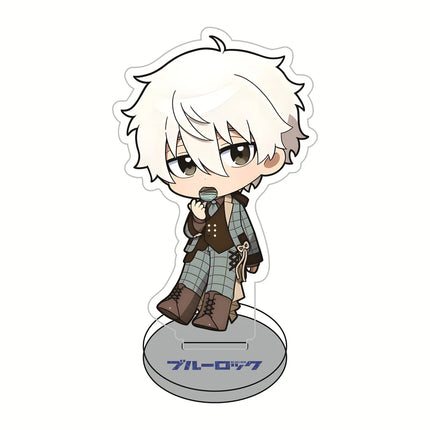 Blue Lock Military Style Version 10cm Acrylic Stand Figures keychain  Anime Collectible Merchandise Desktop Decoration Fan Gift