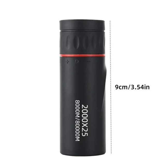 New HD Monocular Telescope Mini Portable Mobile Phone Telescope with Holder Camping Hunting Birdwatching Telescope