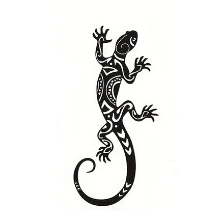 【ZYAA-1】1/2Pcs Iron Gecko Wall Decorations Suitable For Home Garden Courtyard Decor Door Frame Decoration