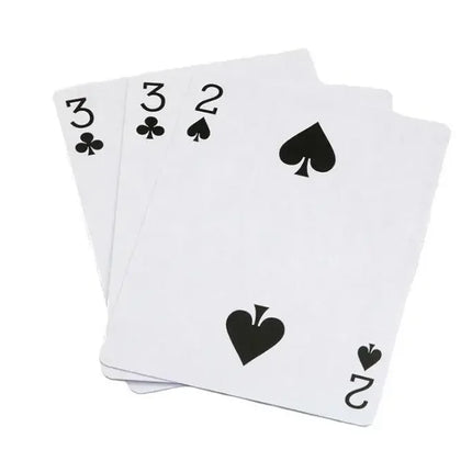 1 set 3 Cards Monte Magic Card Three Card Poker Monte Card Trick Easy Classic Magic Tricks For Close Up Magic Illusion