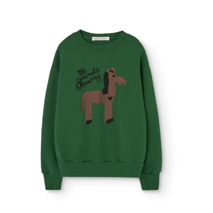 2026 Spring Summer Children's Clothing Girls' Versatile and Cute T-shirt Cartoon Printed Round Neck Letter Long Sleeved Shirt