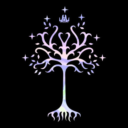 Tree of Gondor Decal Car Bumper Decor Middle Earth Vinyl Car Windshield Window Sticker Fantasy Power Rings Decals Laptop Decor