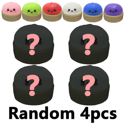 High Quality Simulation Flash Dumpling Pressure Ball Slow Rebound Soft Pinch Decompression Baozi Modeling Stress Relief Toy Gift