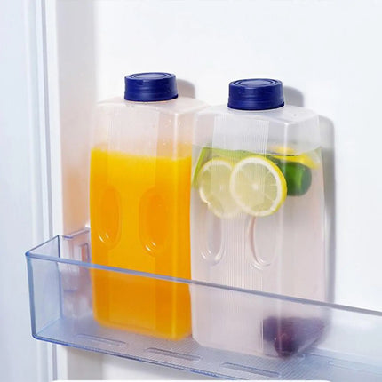 Empty water Bottles for Cold Drinks 2L Fridge Cooling Beverage Dispenser with Lid for Hot Weather Milk Soda Coffee juice