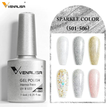 7.5ml Venalisa TPO FREE HEMA FREE Gorgeous Color Nail Gel Polish Long Wear Soak Off UV LED Gel Varnish Nail Manicure Gel Varnish