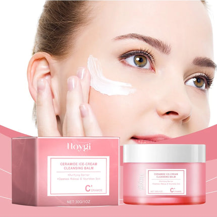 Gentle Cleansing and Moisturizing Makeup Remover Balm for Facial Makeup, Cleanses and Hydrates for A Refreshed Feel