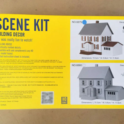 1/87 Ho scale Gym Model Building Kit need adhesive Architecture Landscape House Gymnasium Stadium Decora Train Railway Layout