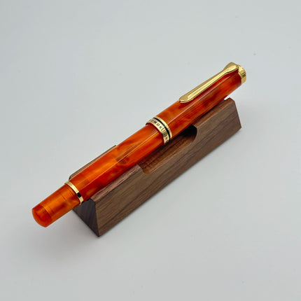 Admok M800 Pen Sky Blue Acrylic Piston Fountain Pen Bock Schmidt Nib F M B 0.5 0.7 1.0MM Nib Golden Clip Writing Office Gift Pen