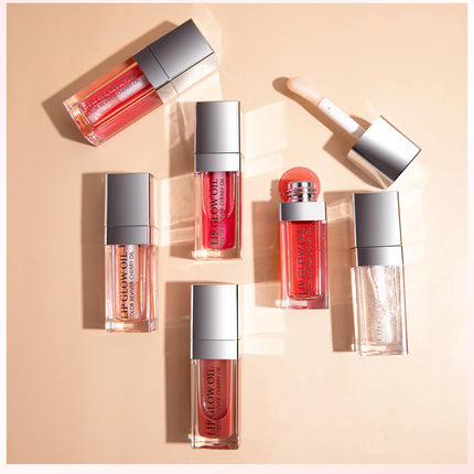 Hellokiss Lip Glow Oil 8ml Glossy Lip Oil Moisturizing Lip Glaze Transparent Lip Balm  Lip Stick Cherry