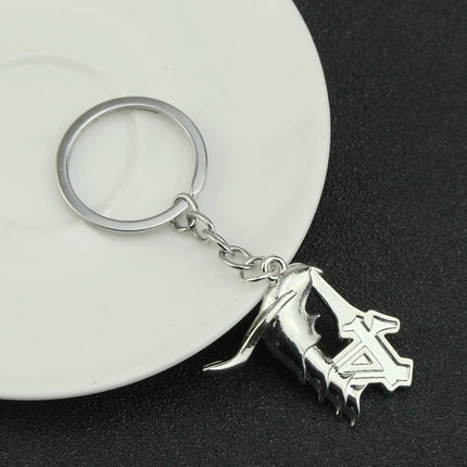 Anime Bleach Necklaces Zangetsu Zanpakutou Sword Key Chain Hitsugaya Toushirou Katana Keychains Accessories   ﻿
