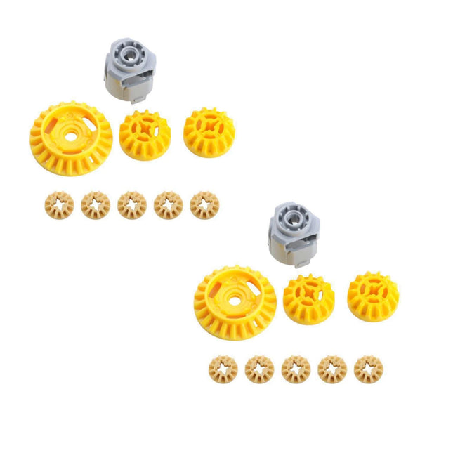 New Differential Gears MOC Technical Modification Parts Building Blocks Bricks 65414 69761 69762 6589 Compatible with Legoeds
