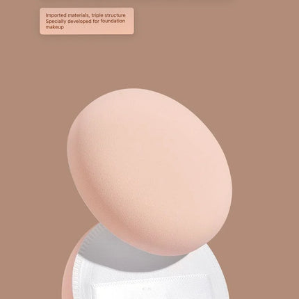 50pcs Cotton Candy Air Cushion Puff Dual Use Dry Wet Not Eating Powder Makeup Egg Sponge Beauty Blender Powder Puff