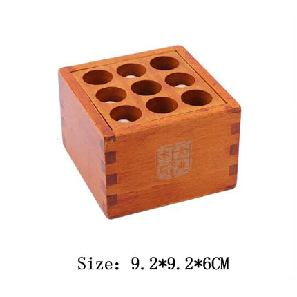 Classic IQ 3D Wooden Puzzle Adults And Kids Casse Tete Baffling Puzzles Headache Brain Development Toys Rompecabezas De Madera