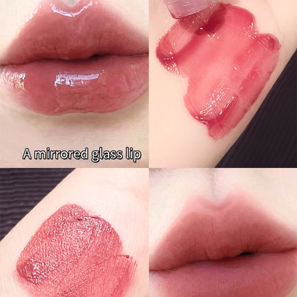 Double-Headed Lip Gloss Waterproof Moisturizing Long-Lasting Mist Matte Velvet Mirror Lip Gloss Cosmetics