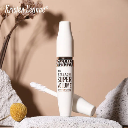 White Base Dense Curly Finalize Does Not Smudge Water Proof Mascara Makeup Cosmetic