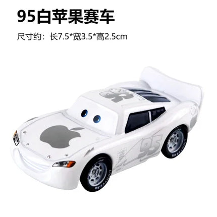 All Style Pixar Cars Metal Diecast Cars Model Lightning McQueen Alloy Car Number 4.19.28.36.51 101 Racing Series Toy