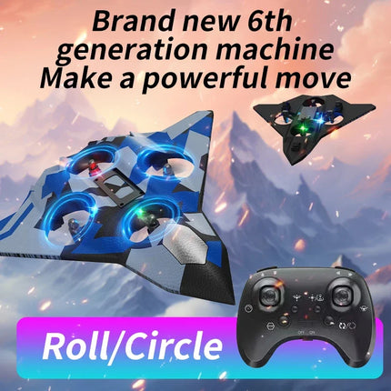 CZ36 Foam RC Aircraft Glider Electric Fighter 6CH Remote Control Airplane Fall Resistant Plane Quadcopter Toys for Boys Gifts