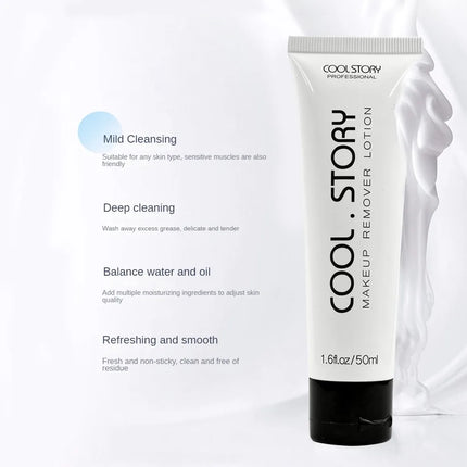 makeup remover is hydrophilic and oil-friendly, removes makeup gently without tightening makeup remover