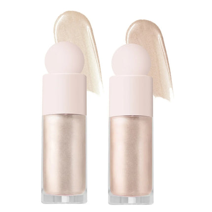 3 Colors Shimmer Liquid Highlighter Long-lasting Face Body Brightening Liquid Glitter Music Festival Party Makeup Accessories