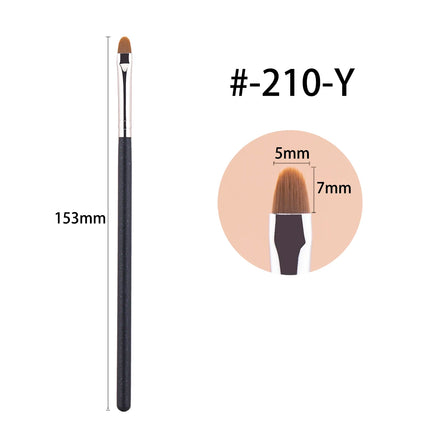 Eyebrow Concealer Brush Flat Eyebrow Brush Angled Ultra Thin Eye Line Concealer Makeup Brushes Precise Make Up Concealer Brush