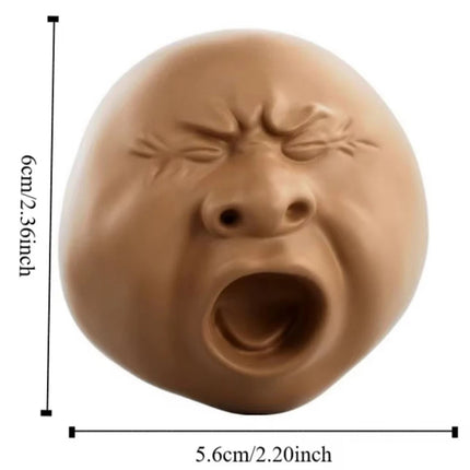 2pcs/Yawning Pet Water Gun Ugly Person Portrait Pressing Nose Water Spray Gun For Summer Playing Water Fight Stress Relief Toy