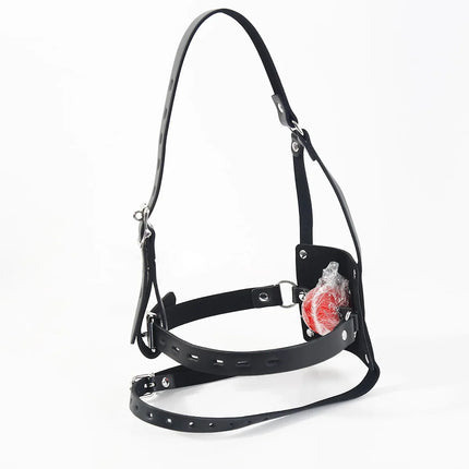 Flirting Sex Product Novelty Sex Toys For Couple Oral Fixation Stuffed Cosplay Fetish Restraint Bondage Mouth Gag Adult Game