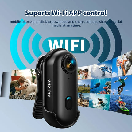4K HD WiFi Action Camera Magnetic Waterproof Portable Helmet Body Cam Video Recorder for Motorcycle Bicycle Outdoor Sports  Vlo