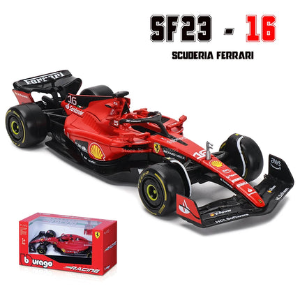 Bburago 1:43 F1 Red Bull Ferrari Mercedes Benz Aston Martin McLaren Alfa Romeo alloy luxury car die cast car model toy series
