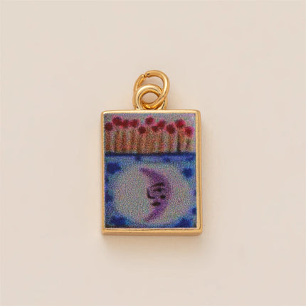 New Love Flower Animal Series Pendant Sweet and Simple Style Necklace Gold Plated Color Preserved
