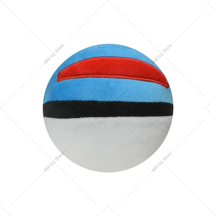 9 Styles Pokemon Plush Pokeball Master Ball Great Ultra Premier Ball Strange Ball Soft Anime Stuffed Toys Pocket Monster Doll