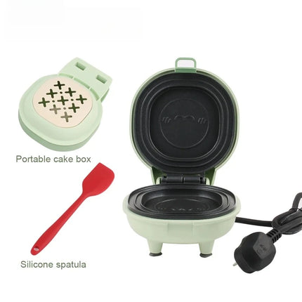 Mini Muffin Machine Non-stick Electric Skillet Omelette Sandwich Pancake Baking grill Cute cake bread baker Double side heating