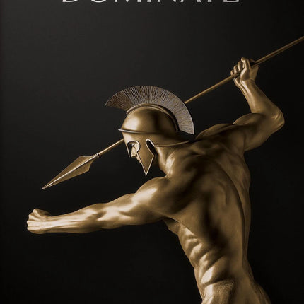 Alexander the Great Quote Motivational Wall Art Spartan Warrior Canvas Ancient Greek Poster Bronze Statue Sculpture Room Decor