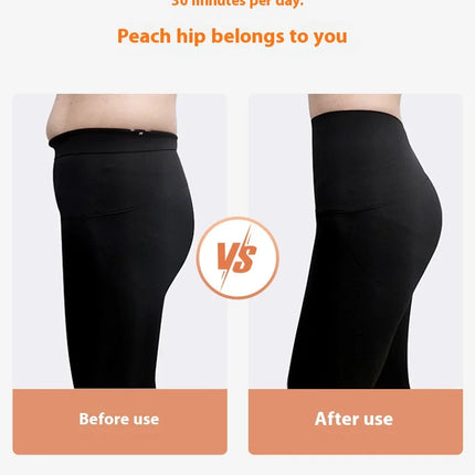 Gel-Free EMS Hip Sculptor,Hip Lift Trainer with Auto-Adhesion, Wireless Buttock Massage plasticity for Home Gym & Sensitive Skin