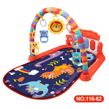 Multifunctional Baby Activity Gym Play Mat Musical Rack Kid Infant Fitness Frame Educational Crawling Carpet Toy Children Gift