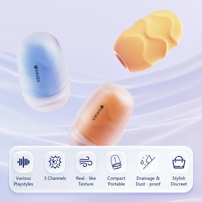 Jissbon Realistic Male Masturbator Pocket Pussy Texture Vacuum Suction Blowjob Vagina Masturbation Portable Sex Toy for Men