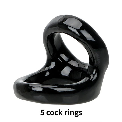 Semen Lock Ring Sex Toy Couples Pleasure Delay Ejaculation Reusable Easy To Clean Cock Penis Ring Adult Supplies for Men