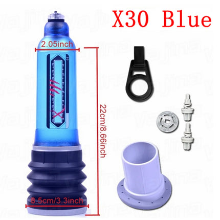 Male Penis Pump Water Vacuum Pump For Men Penis Enlargement Pump Dick Extender Cock Exercises Pump Glans Trainer Adults Sex Toys