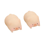 2pcs Pink pig