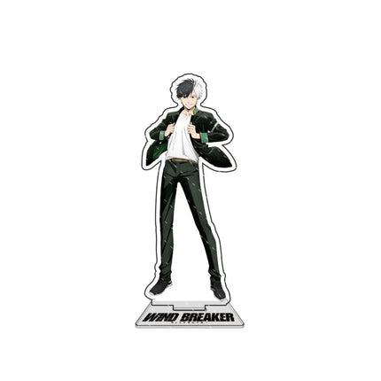 Anime WIND BREAKER Figures Sakura Haruka Suo Hayato 15cm Acrylic Stands Tomiyama Choji Character Model Fashion Decor Gift