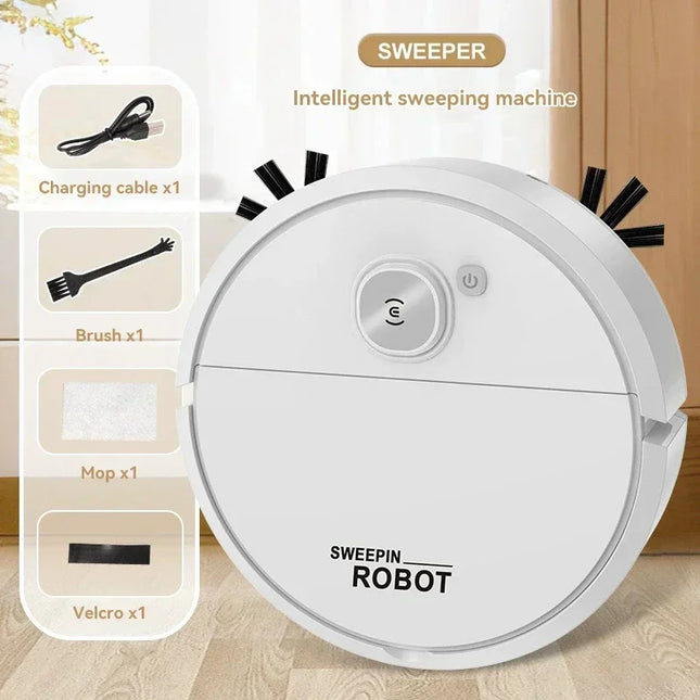 2025 Robot Vacuum Cleaner 4000Pa Strong Suction Auto Recharge Self-Cleaning Anti-Tangle Quiet Carpet Floor Pet Hair Long Battery