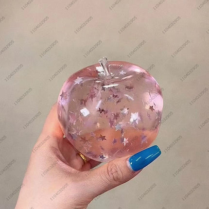 Big Apple Stress Ball Apple Fidget Toys Non-Bounce Squeeze Ball ASMR Sensory Toys for Kids & Adults Anti-Stress Festival Gifts