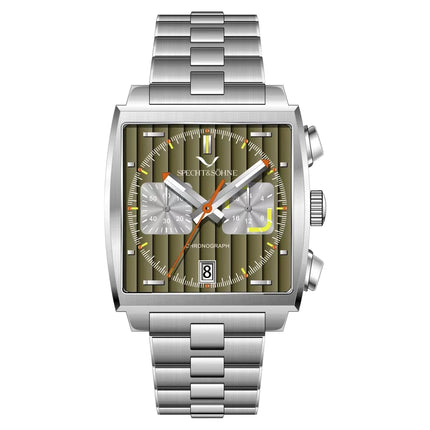 Specht&Sohne Fashion Mens Watches Top Brand Luxury Watch For Men Blue Casual Waterproof Square Sports Wristwatches Reloj Hombre