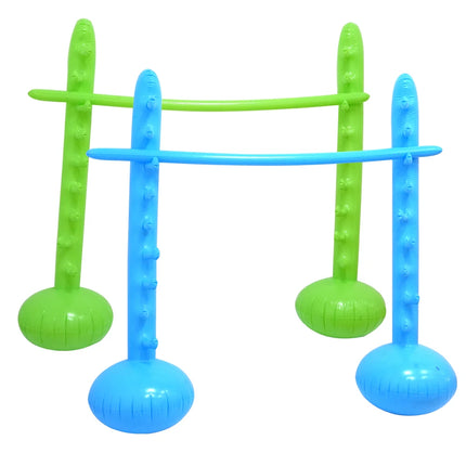 Inflatable Limbo Game Set, Outdoor Summer Party Game for Kids Adults, Backyard Carnival Interactive Play Toy