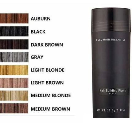 Hair Fibers Keratin Thickening Spray Hair Building Fibers 27.5g Loss Products Instant Wig Regrowth  Hairline Concealer Powders