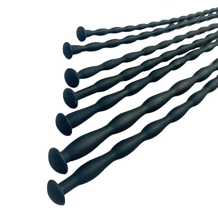 4PCS Urethral Sounds Kit, Beaded Penis Plug Urethral Dilator Cock Stimulation Masturbator Massager BDSM CBT