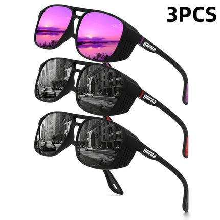 Rapala Professional Sports Sunglasses - Polarized Windproof UV400 for Cycling Running Outdoor Enthusiasts UV400