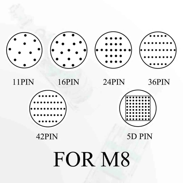 Quick Delivery Dr Pen M8 10/20/50Pcs Bayonet Needle Disposable Needles Cartridge Painless Small Tattoo Needle Cartridge