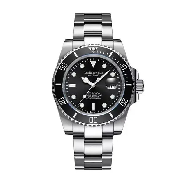High-End Luxury Men's Watch, Business-Style Skeleton Automatic Mechanical Watch, Party Fashion Watch, Stylish and Cool Branded Wristwatch, Suitable for Various Occasions, Fashionable and Exquisite Birthday Gift Watch