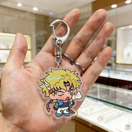 Cartoon Anime Chibi Keychain Accessories Bag Charms Keyrings Jewelry Fans Freinds Game Lovers Gifts