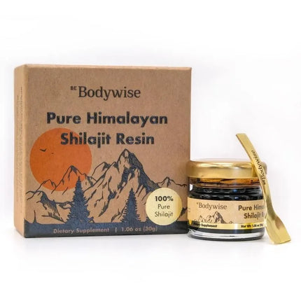 Pure Himalayan Shilajit Resin - Supports Overall Well-being, Enhances and Restores Energy, and Improves Mental Clarity